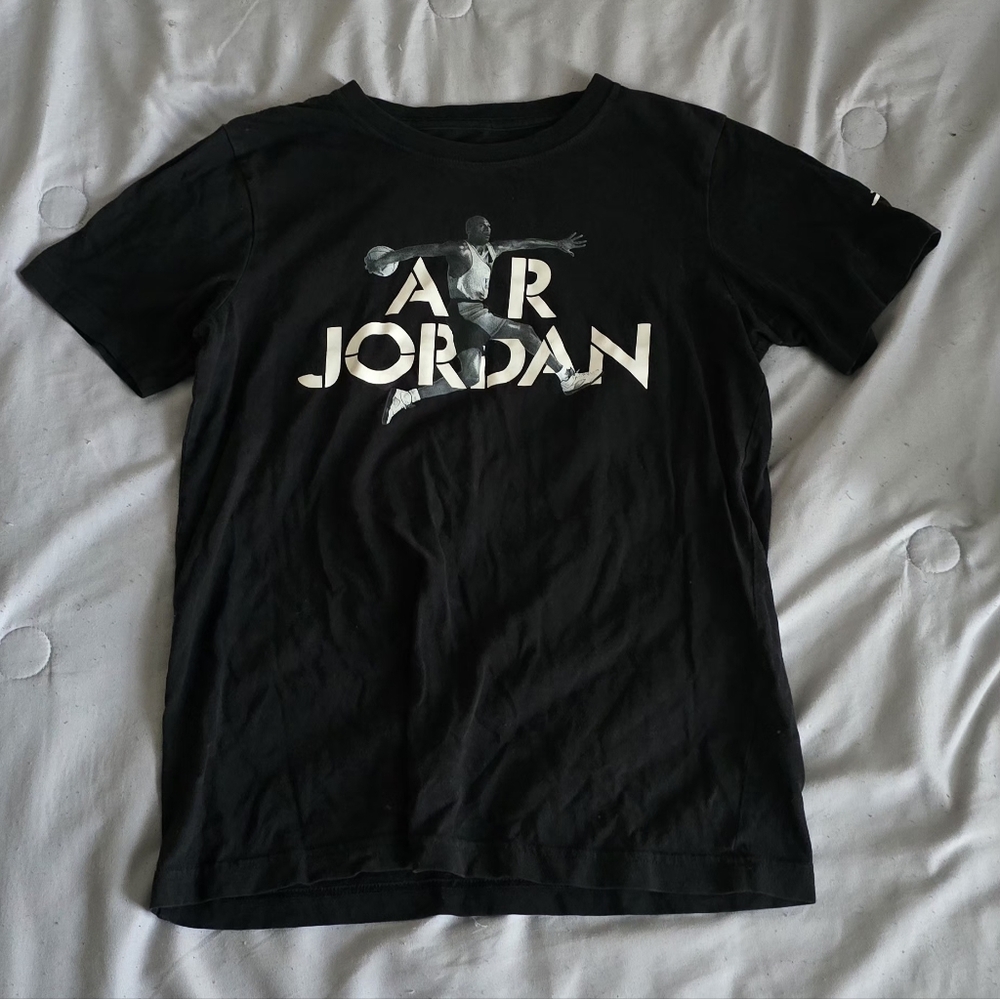 Air Jordan Black Graphic Tee